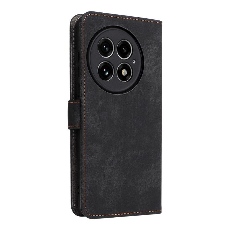 Kotelot Oneplus 13 Mokkanahkaefekti Rfid-suojauksella