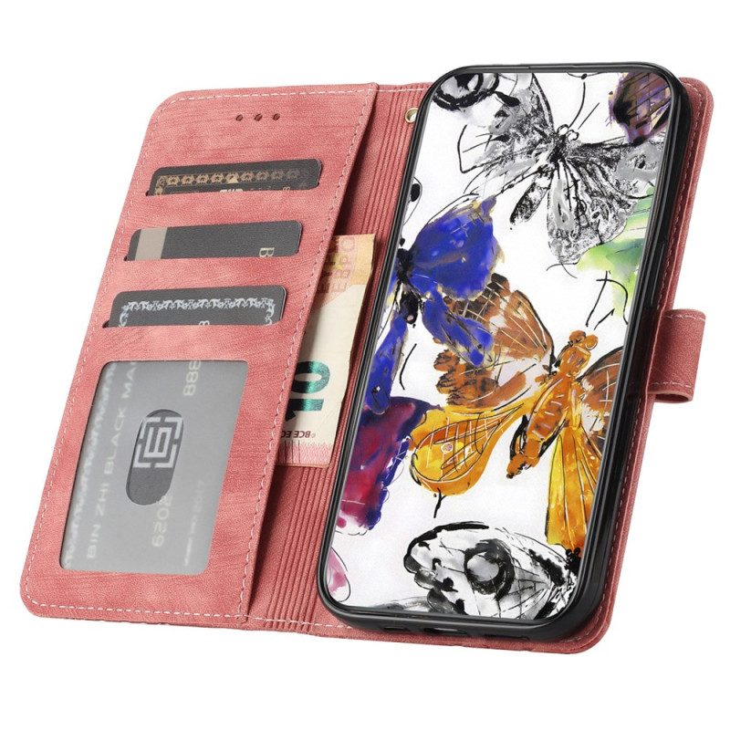 Kotelot Oneplus 13 Perhosmokkanahkaefekti Suojakuori