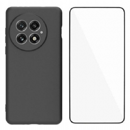 Kuori Oneplus 13 2-in-1 Matta Silikoninäyttö Karkaistulla Lasilla Suojakuori