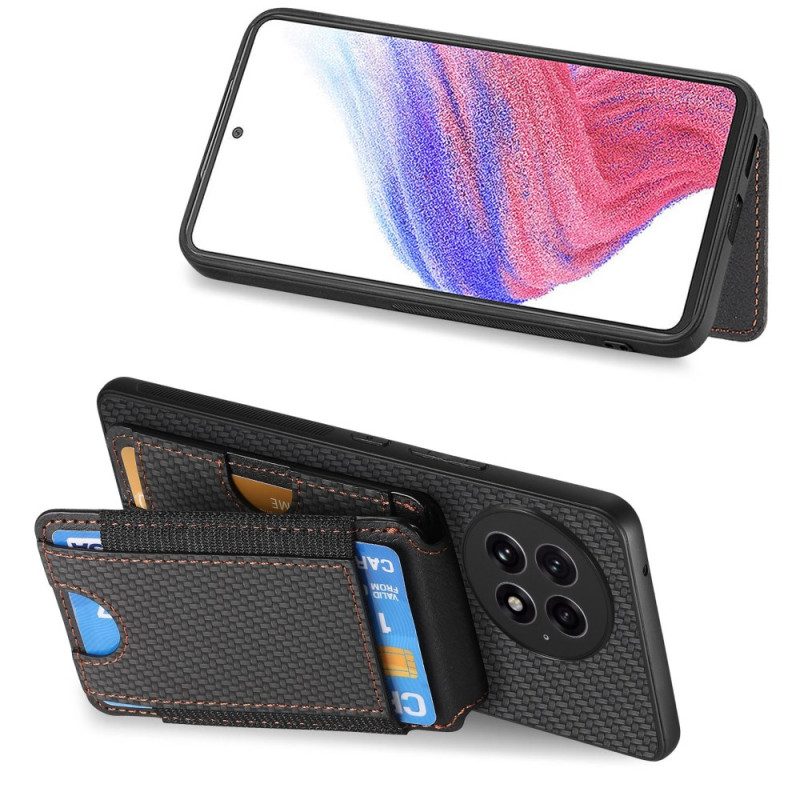 Kuori Oneplus 13 Hiilikuituinen Korttikotelo Ja Teline