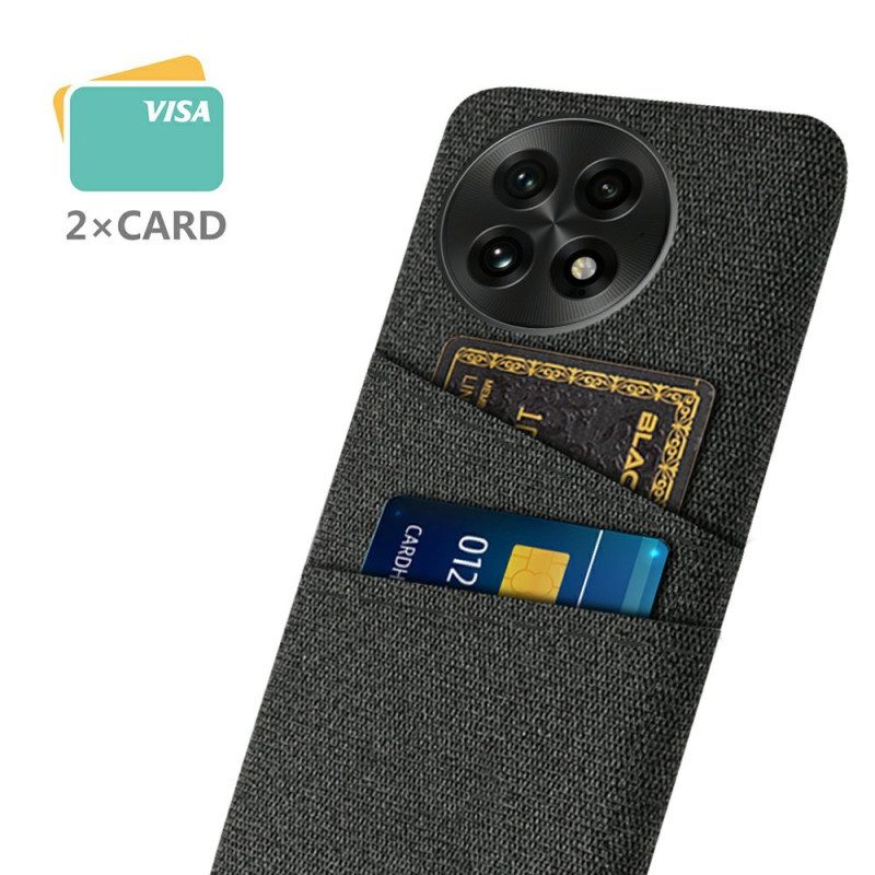 Kuori Oneplus 13 Kangaskuvioinen Korttikotelo