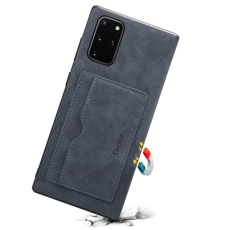 Kuori Samsung Galaxy Note 20 Ultra Suojakuori Denior Leather Effect -korttikotelo