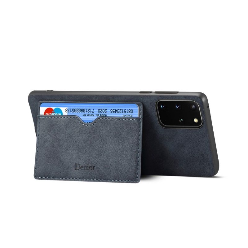 Kuori Samsung Galaxy Note 20 Ultra Suojakuori Denior Leather Effect -korttikotelo