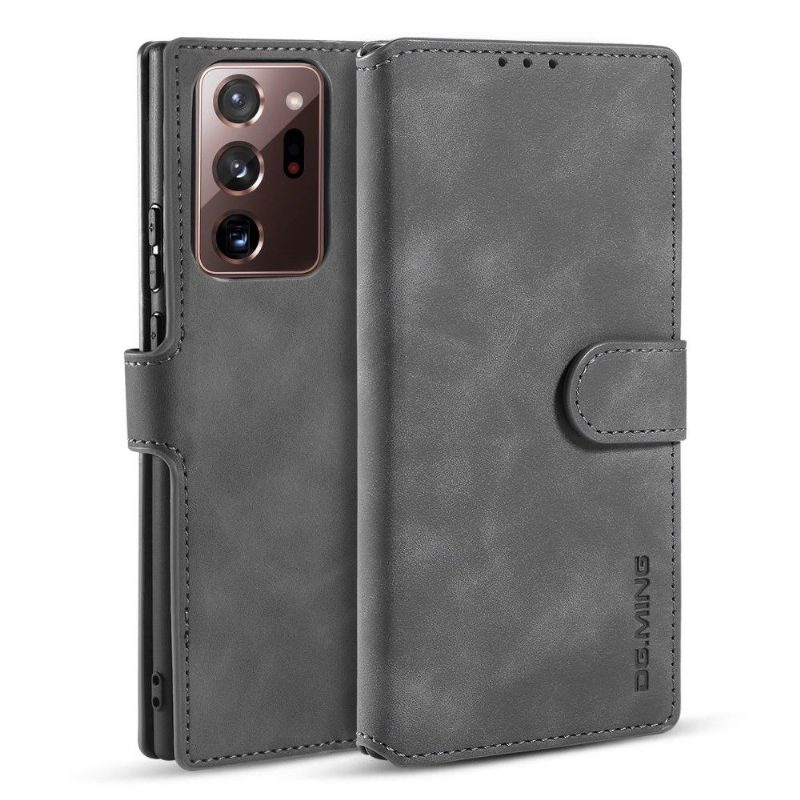 Nahkakotelo Samsung Galaxy Note 20 Ultra Murtumaton Puhelinkuoret Dg Ming Retro Style