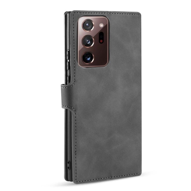 Nahkakotelo Samsung Galaxy Note 20 Ultra Murtumaton Puhelinkuoret Dg Ming Retro Style