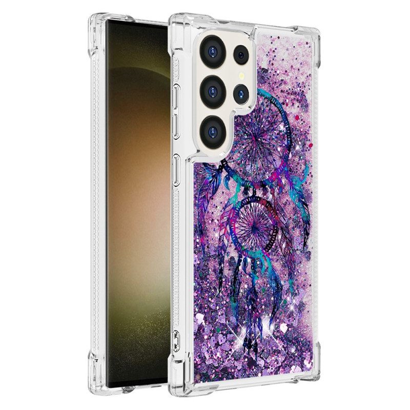 Kuori Samsung Galaxy S24 Ultra 5g Unensieppaajan Paljetteja