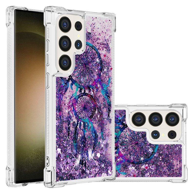 Kuori Samsung Galaxy S24 Ultra 5g Unensieppaajan Paljetteja
