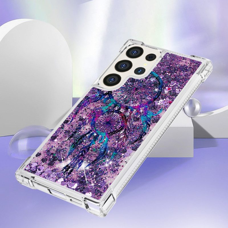 Kuori Samsung Galaxy S24 Ultra 5g Unensieppaajan Paljetteja