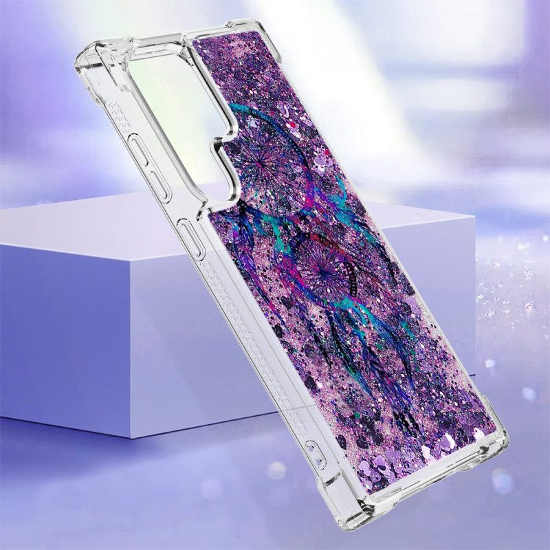 Kuori Samsung Galaxy S24 Ultra 5g Unensieppaajan Paljetteja