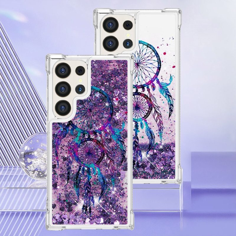 Kuori Samsung Galaxy S24 Ultra 5g Unensieppaajan Paljetteja