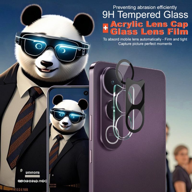 Karkaistusta Lasisesta Valmistetusta Linssinsuojasta Vivo V50 Lite 5g (musta Versio)