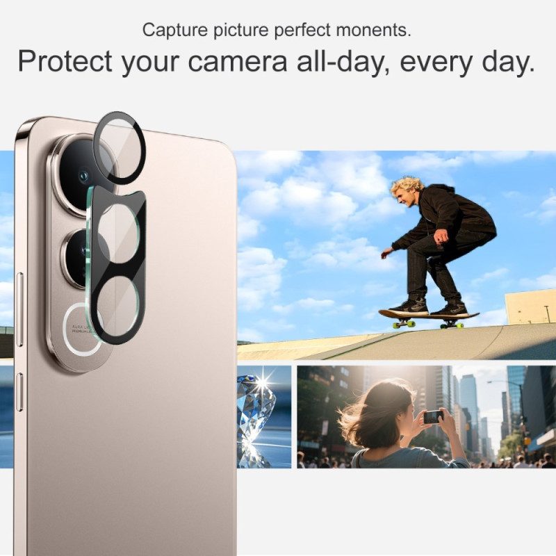 Karkaistusta Lasisesta Valmistetusta Linssinsuojasta Vivo V50 Lite 5g (musta Versio)