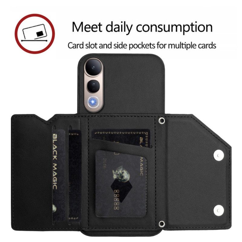 Kotelot Vivo V50 Lite 5g Korttikotelo Ja Nauha