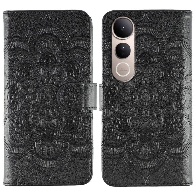 Kotelot Vivo V50 Lite 5g Mandala-kaiverrus