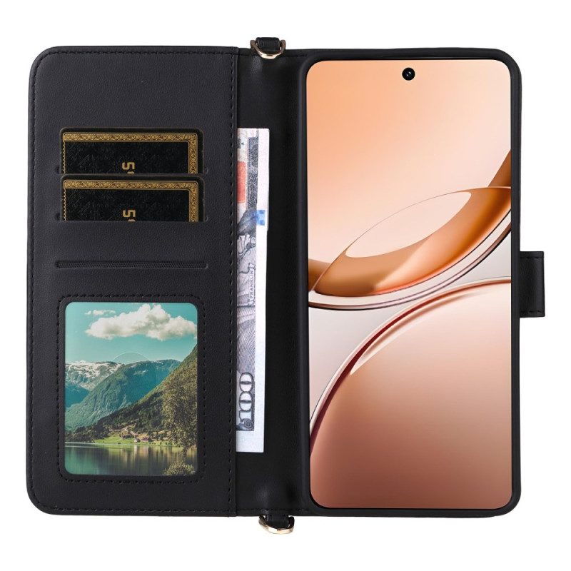 Kotelot Vivo V50 Lite 5g Tikattu Hihna Ja Olkahihna Suojakuori