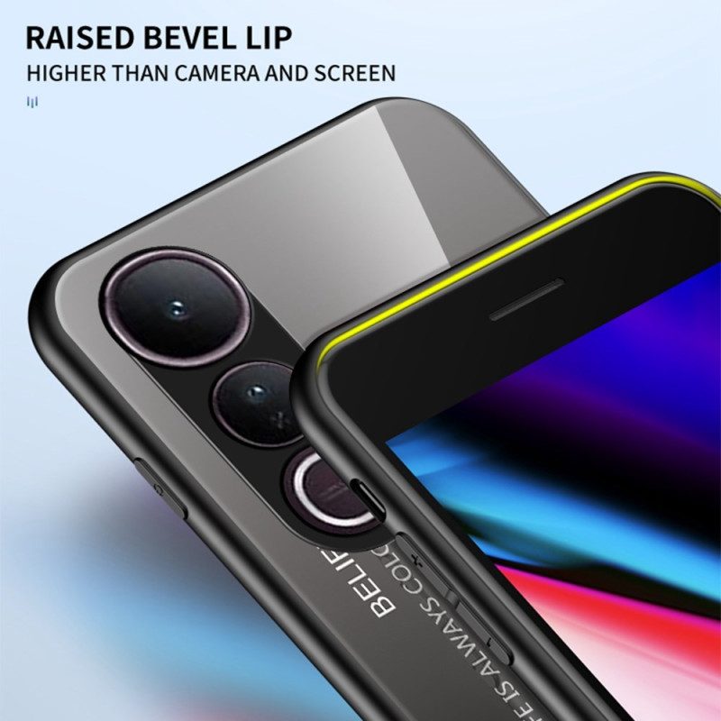 Kuori Vivo V50 Lite 5g Hello-karkaistusta Lasista Valmistettu Ranneke