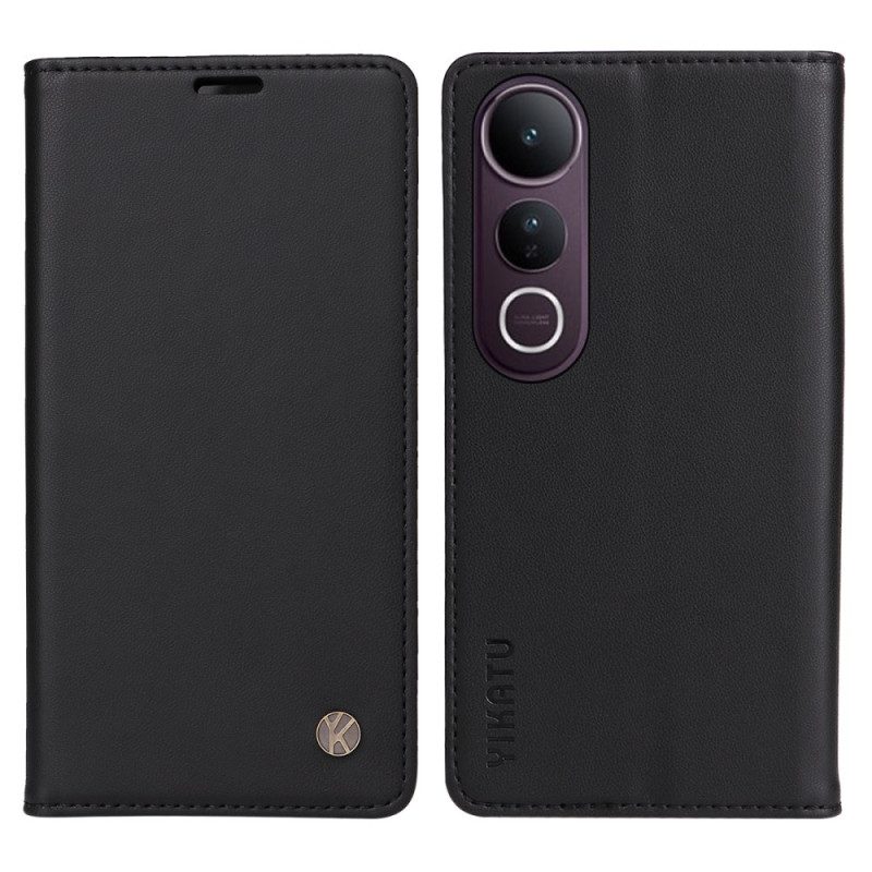 Nahkakotelo Vivo V50 Lite 5g Puhelinkuoret Yikatu