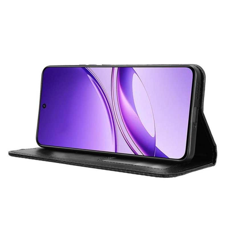 Nahkakotelo Vivo V50 Lite 5g Vintage-friisi