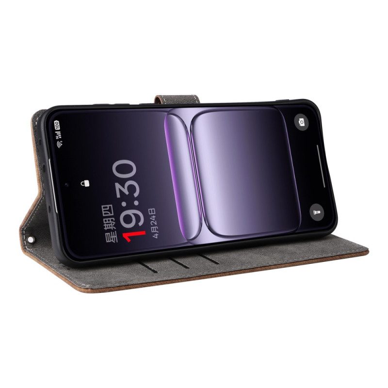 Kotelot Oneplus Nord 5 Mokkanahkaefekti Rfid-suojaus