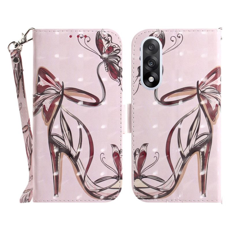 Kotelot Oneplus Nord 5 Puhelinkuoret Hihnoilla Koristellut Korkokengät