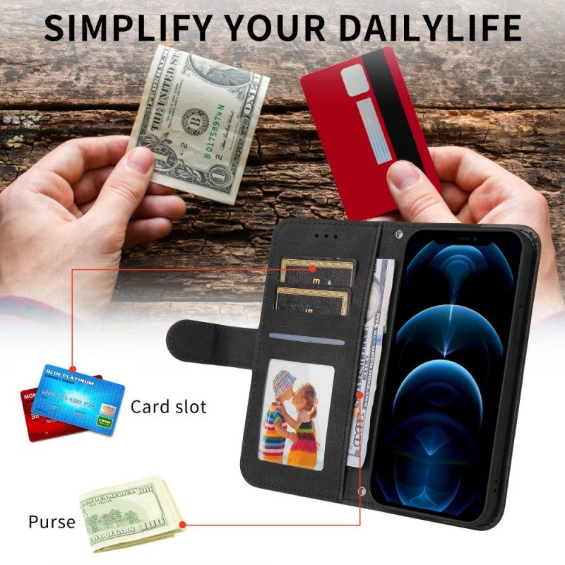 Kuoret Oneplus Nord 5 Vintage-mokkanahkakuvio