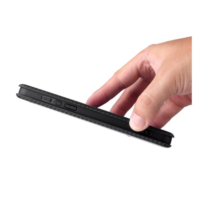 Nahkakotelo Oneplus Nord 5 Hiilikuitu