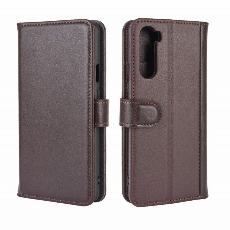 Flip Case OnePlus Nord Hemming Premium Nahka
