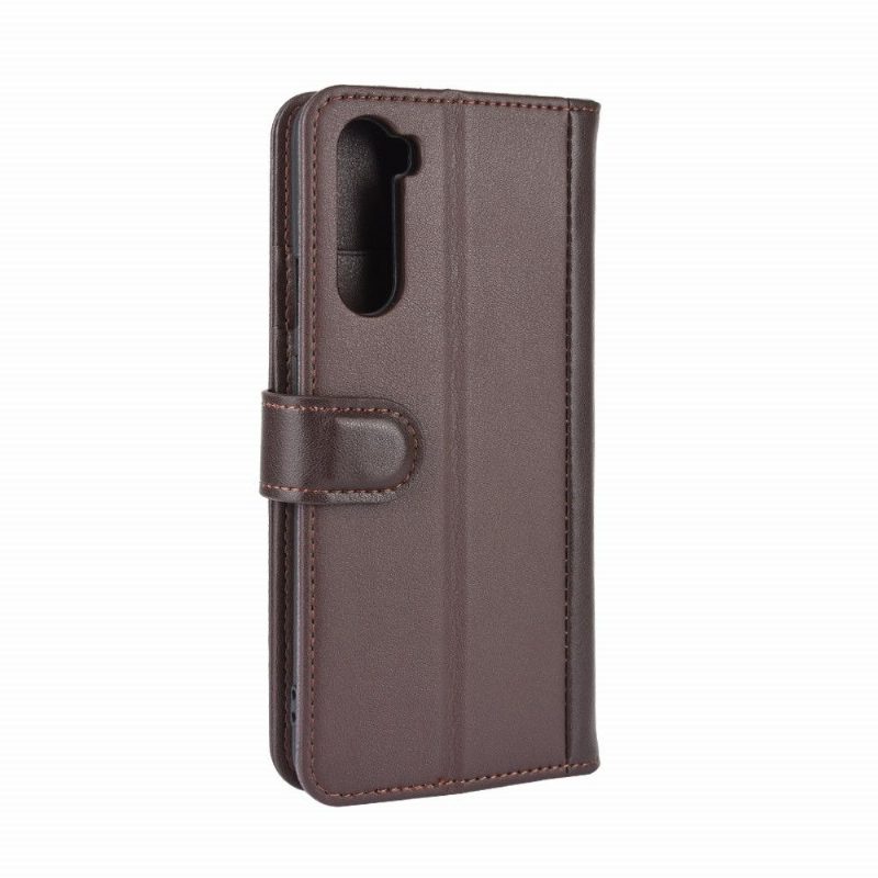 Flip Case OnePlus Nord Hemming Premium Nahka