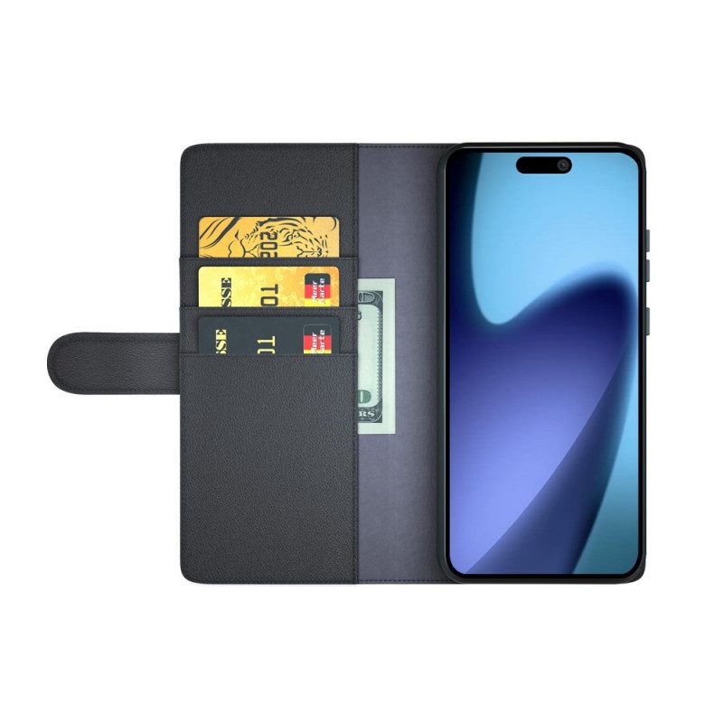 Kotelot iPhone 17 Aito Nahkalompakko Suojakuori