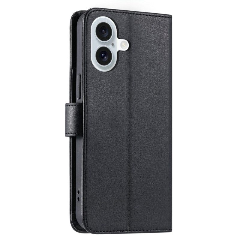 Kotelot iPhone 17 Ensiluokkainen Muotoilu Nauhalla Ja Olkahihnalla Suojakuori