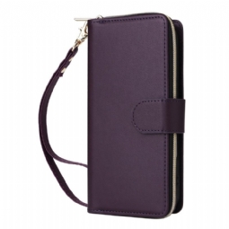 Kotelot iPhone 17 Puhelinkuoret 9 Kortin Lokeron Lompakko Ja Nauha