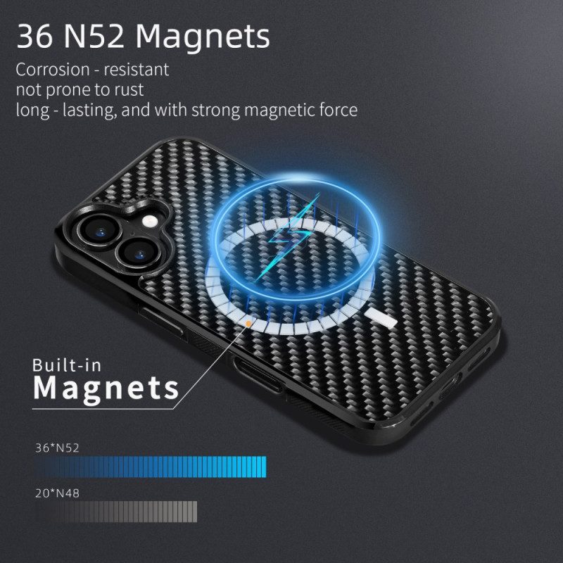 Kuori iPhone 17 Aramidikuituinen Magsafe Suojakuori