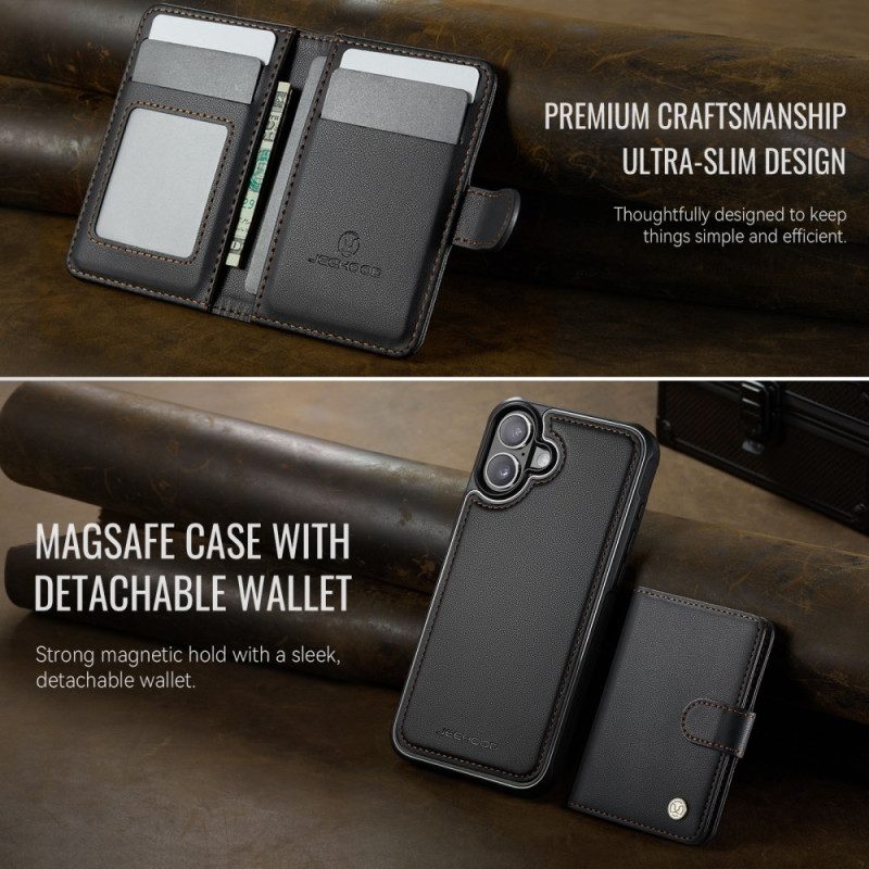 Kuori iPhone 17 Irrotettava Magsafe Rfid-korttipidike Suojakuori