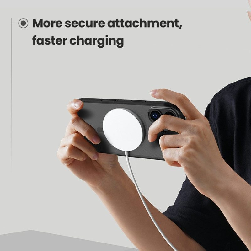 Kuori iPhone 17 Magsafe-yhteensopiva Frosted Shield Pro Nillkinin Kanssa