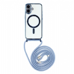 Kuori iPhone 17 Magsafe-yhteensopiva Läpinäkyvä Johdollinen Suojakuori Suojakuori