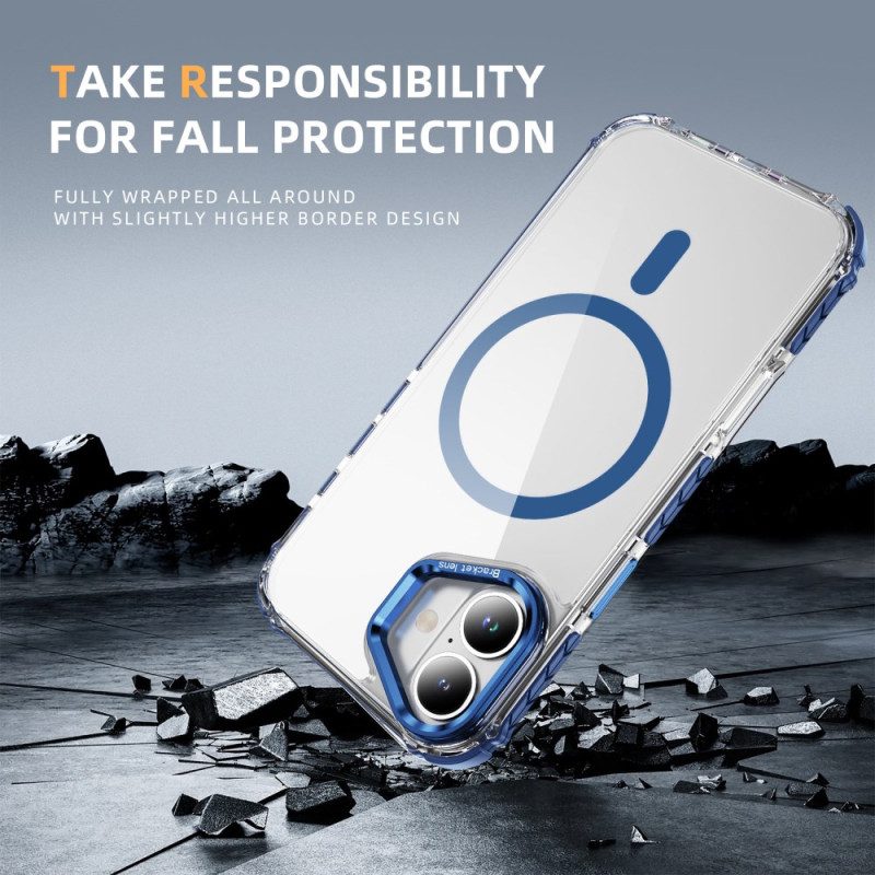 Kuori iPhone 17 Magsafe-yhteensopiva Tuki Ja Linssinsuoja