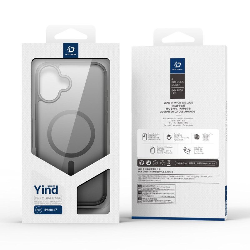 Kuori iPhone 17 Magsafe Yind -sarja Dux Ducis