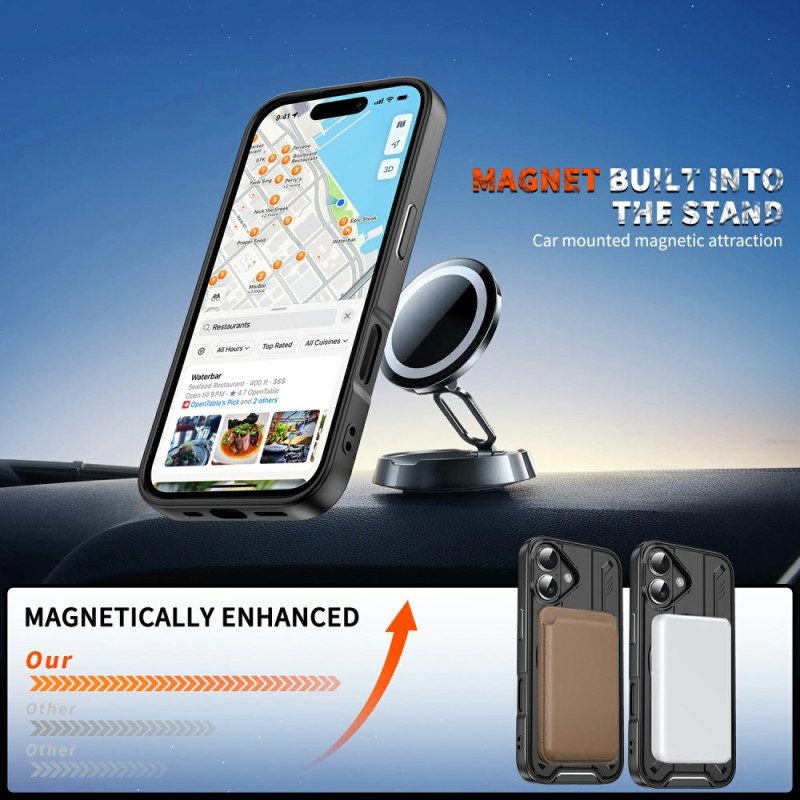 Kuori iPhone 17 Pyörivä Jalusta Ja Magsafe-yhteensopivuus