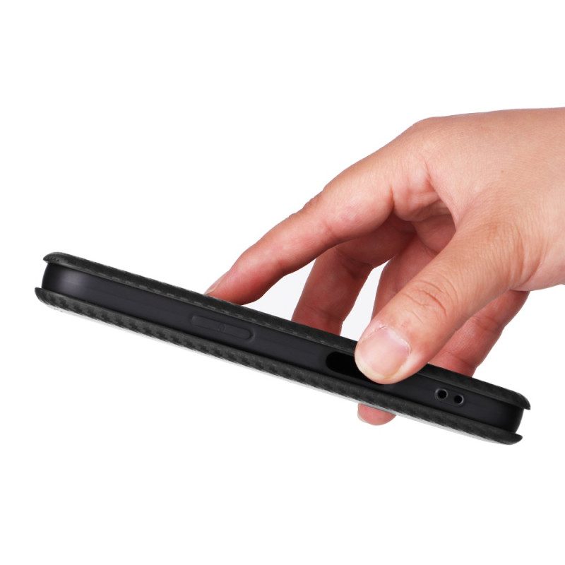 Nahkakotelo iPhone 17 Hiilikuitu