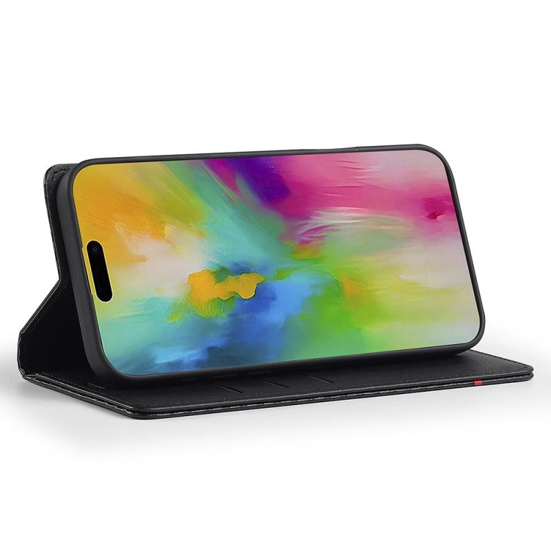 Nahkakotelo iPhone 17 Hiilikuitu Lc.imeeke