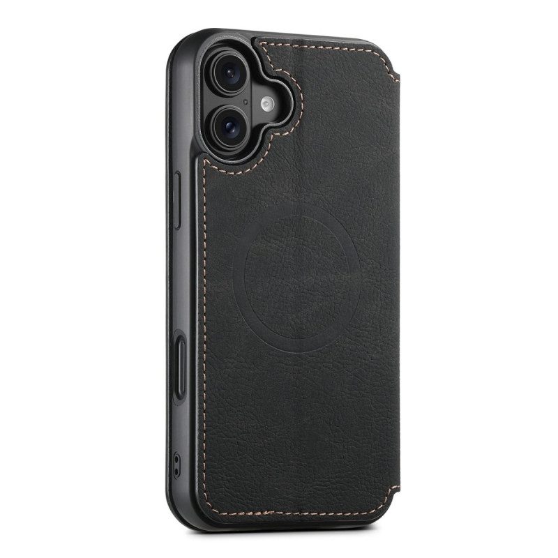 Nahkakotelo iPhone 17 Puhelinkuoret Magsafe-yhteensopiva Nahkatyyli