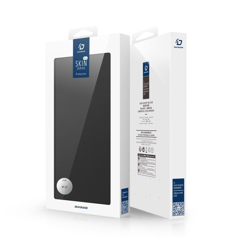 Nahkakotelo iPhone 17 Skin Pro -sarja Dux Ducis