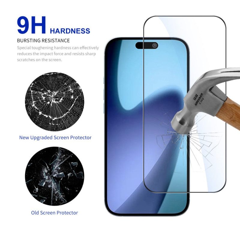 Täysin Peittävä Karkaistusta Lasista Valmistettu Näyttö iPhone 17 -suoja