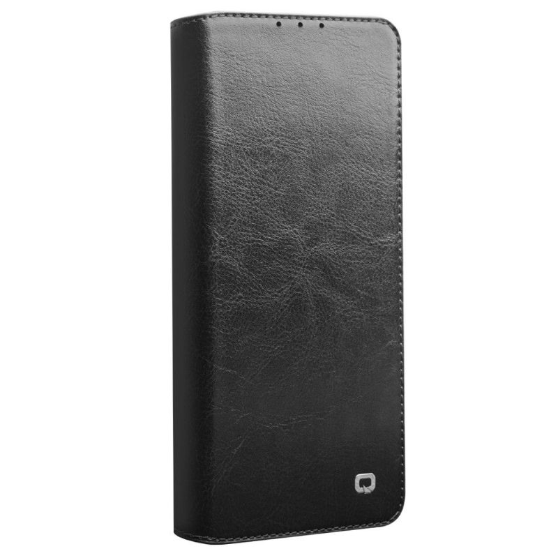 Flip Case Samsung Galaxy S20 Hemming Käsintehty Aitoa Nahkaa