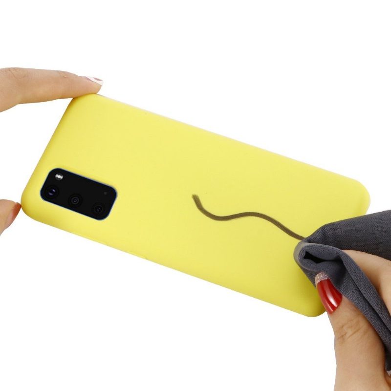 Kuori Samsung Galaxy S20 Puro Nestemäinen Silikoni