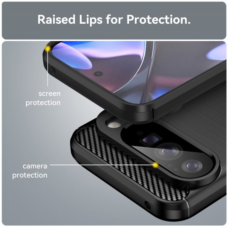 Case Google Pixel 10 Pro Xl Puhelinkuoret Harjattu Hiilikuitu