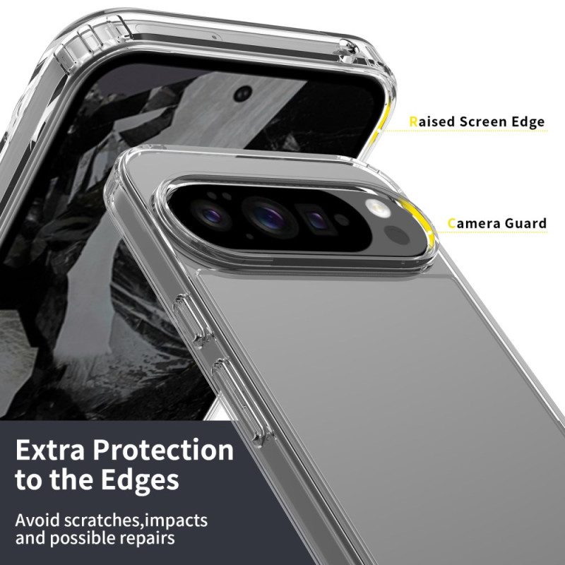 Case Google Pixel 10 Pro Xl Puhelinkuoret Läpinäkyvä Hybridi