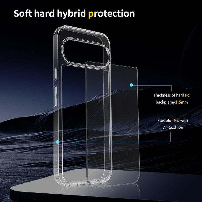 Case Google Pixel 10 Pro Xl Puhelinkuoret Läpinäkyvä Hybridi