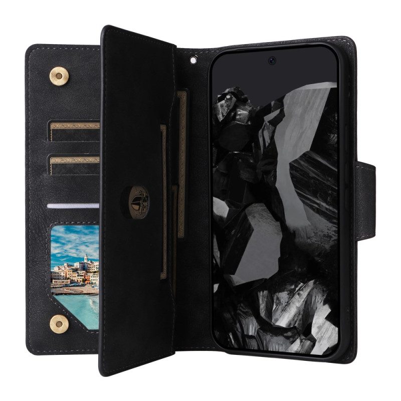 Kotelot Google Pixel 10 Pro Xl Mokkanahkamainen Lompakko