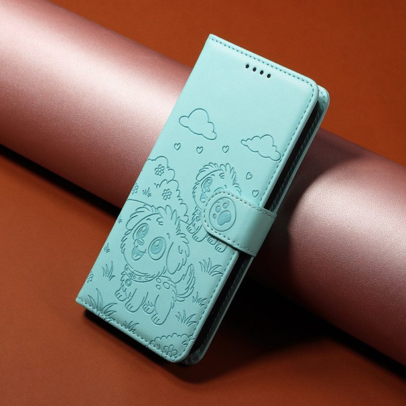 Kotelot Google Pixel 10 Pro Xl Rfid-suojattu Ja Koirakuvioinen Suojakuori